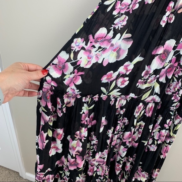 Intimately Free People Garden Party Onyx Floral Maxi Dress Size XS - Picture 6 of 10